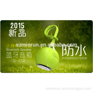 Mini outdoor Bluetooth speaker with waterproof and portable